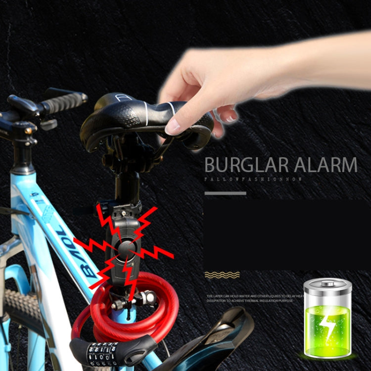 Skorter | Bicycle Lock Anti-theft Anti-lost USB Charging Wireless Remote Control Vibration Alarm Detector Sensor