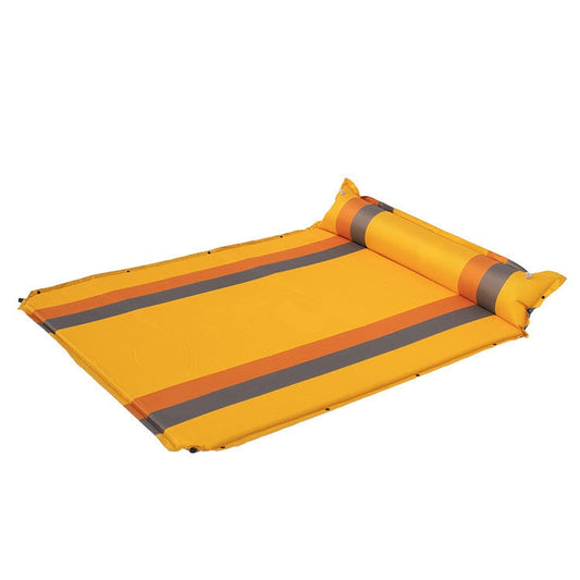Skorter | Color Matching Automatic Inflatable Outdoor Sports Double Camping Air Cushion, Size:190x130x3.5cm(Orange)