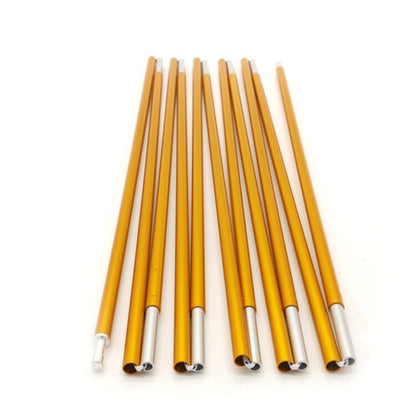 Skorter | 2 Pieces Outdoor Camping Tent Pole Aluminum Alloy Tent Rod Tent Support Poles Tent Accessories