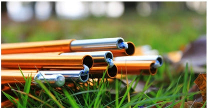 Skorter | 2 Pieces Outdoor Camping Tent Pole Aluminum Alloy Tent Rod Tent Support Poles Tent Accessories