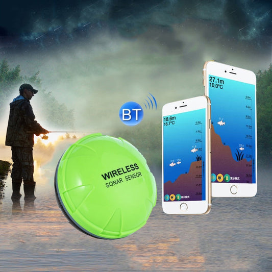 Skorter | Fish Finder Wireless Mobile Phone Sonar Fish Finder APP Underwater Fish Finder Fishing Fishing Gear(Green)
