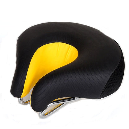 Skorter | Noseless Bicycle Saddle Mountain Bike Thickened  Soft Cushion(Yellow)