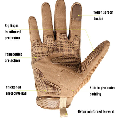 Skorter | B28 Outdoor Rding Motorcycle Protective Anti-Slip Wear-Resistant Mountaineering Sports Gloves, Size: S(Black)