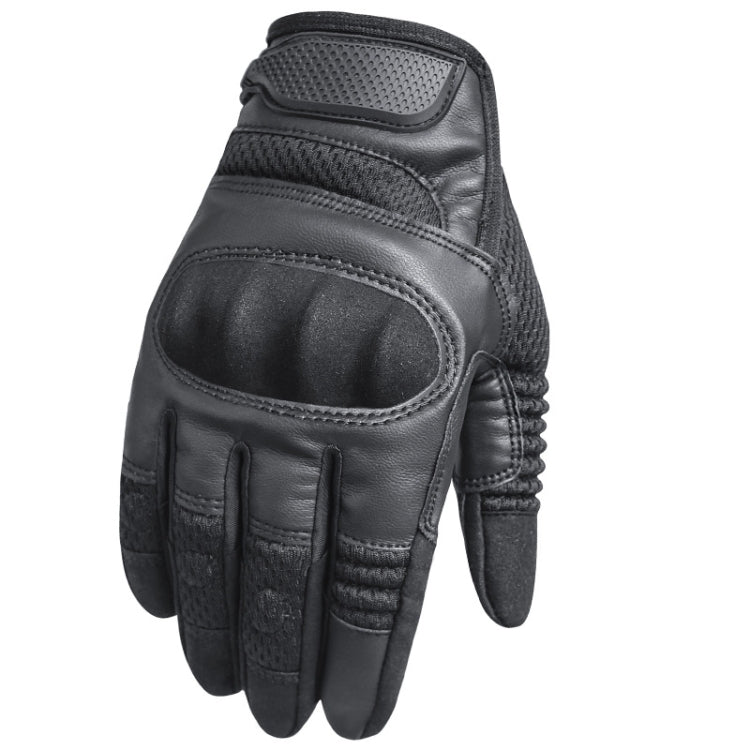 Skorter | B28 Outdoor Rding Motorcycle Protective Anti-Slip Wear-Resistant Mountaineering Sports Gloves, Size: M(Black)