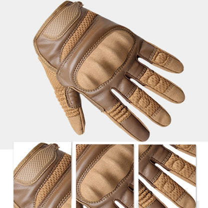Skorter | B28 Outdoor Rding Motorcycle Protective Anti-Slip Wear-Resistant Mountaineering Sports Gloves, Size: M(Black)