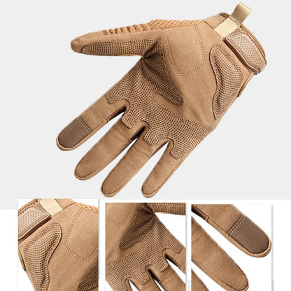 Skorter | B28 Outdoor Rding Motorcycle Protective Anti-Slip Wear-Resistant Mountaineering Sports Gloves, Size: M(Black)