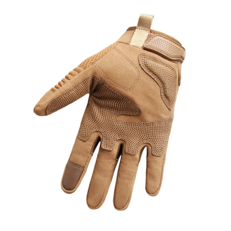 Skorter | B28 Outdoor Rding Motorcycle Protective Anti-Slip Wear-Resistant Mountaineering Sports Gloves, Size: L(Wolf Brown)