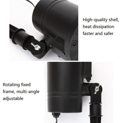 Skorter | 30W Remote Control Outdoor Waterproof Laser Light Garden Decoration Lawn Lamp, green light + red light (UK plug)