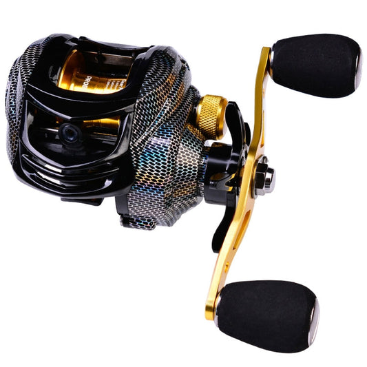 Skorter | PROBEROS Metal Drop Wheel 18+1 Axis Lure Fish Wheel, Style: DW132PL Left Hand