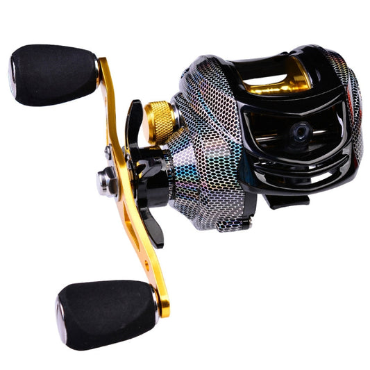 Skorter | PROBEROS Metal Drop Wheel 18+1 Axis Lure Fish Wheel, Style: DW132SR Right Hand