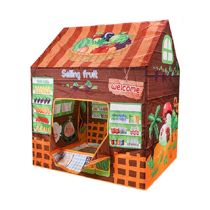 Skorter | Children Printed Game Tent(Fruit Shop)