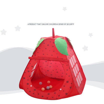 Skorter | Children Indoor Tent toy Cartoon Strawberry Type Game House