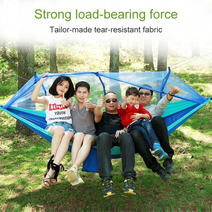 Skorter | 1-2 Person Outdoor Mosquito Net Parachute Hammock Camping Hanging Sleeping Bed Swing Portable  Double  Chair, 260 x 140cm