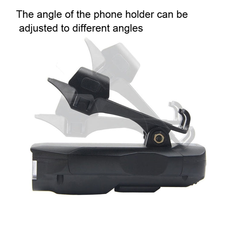 Skorter | 500LM Bicycle Light Mobile Phone Holder Multi-Function Riding Front Light With Horn 2400 mAh (Black Red)