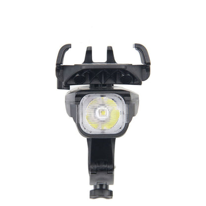 Skorter | 500LM Bicycle Light Mobile Phone Holder Multi-Function Riding Front Light With Horn 2400 mAh (Black Blue)
