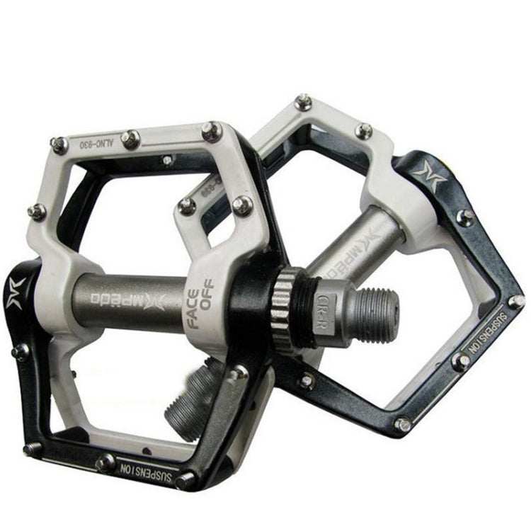 Skorter | MPEDA Mountain Bike Bearing Pedal Ultra-Light Aluminum Alloy Non-Slip Bearing Pedal, Size: 930(White Black)