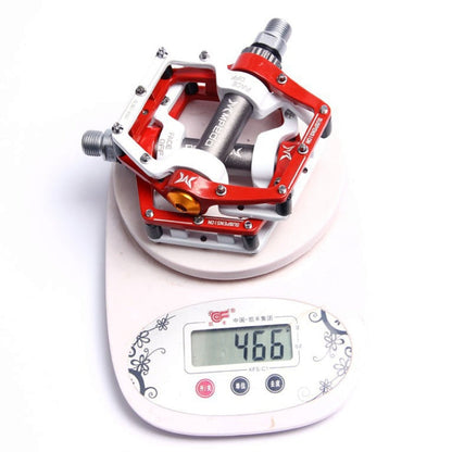 Skorter | MPEDA Mountain Bike Bearing Pedal Ultra-Light Aluminum Alloy Non-Slip Bearing Pedal, Size: 930(White Blue)