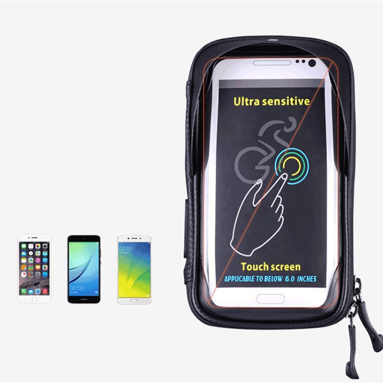Skorter | Bicycle Bag Handlebar Bag Waterproof Touch Screen Upper Tube Bag Saddle Bag