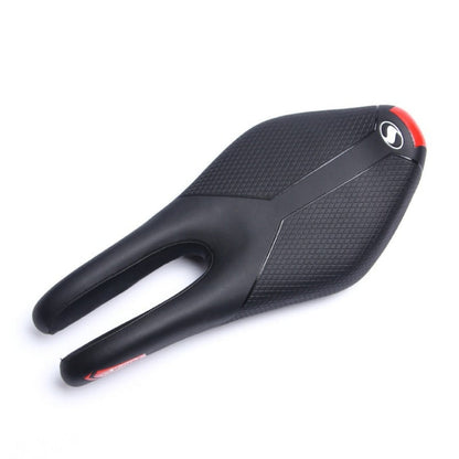 Skorter | STARBK Mountain Bike Saddle Seat Cushion Road Bike Bicycle Seat(Black Red)