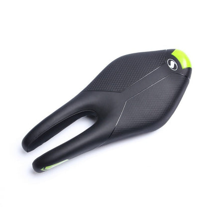 Skorter | STARBK Mountain Bike Saddle Seat Cushion Road Bike Bicycle Seat(Black Green)