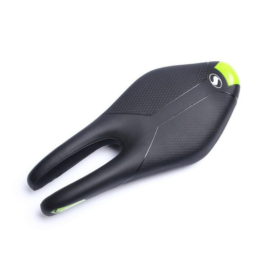Skorter | STARBK Mountain Bike Saddle Seat Cushion Road Bike Bicycle Seat(Black Green)
