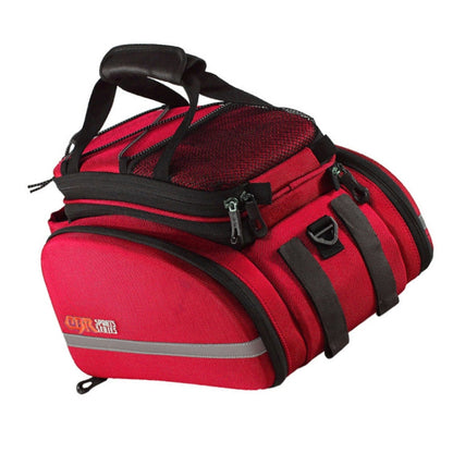 Skorter | CBR Bike Hard Shell Shelf Bag Travel Bag Bicycle Hard Shell Shoulder Bag(Red)