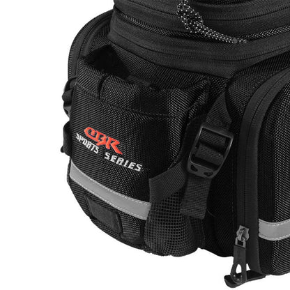 Skorter | CBR Bike Hard Shell Shelf Bag Travel Bag Bicycle Hard Shell Shoulder Bag(Red)