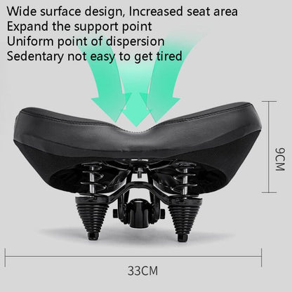 Skorter | Bicycle Seat Bicycle Saddle Seat Bike Cushion Bicycle Seat(Black)