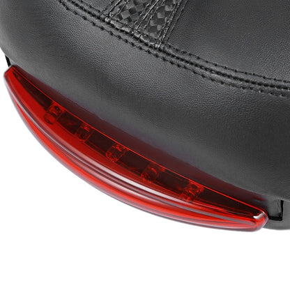 Skorter | Bicycle Cushion With Lamp Bicycle Saddle Mountain Bike Saddle(Black)