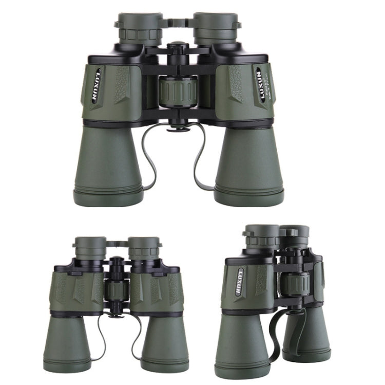 Skorter | Luxun 20X50 Outdoor Binoculars  Low Light Night Vision Non-Infrared High Power Binoculars(ArmyGreen)