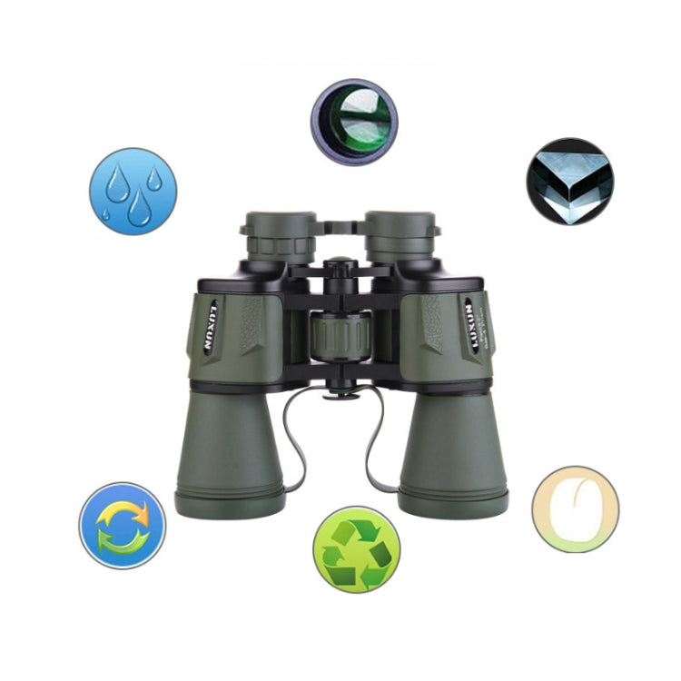 Skorter | Luxun 20X50 Outdoor Binoculars  Low Light Night Vision Non-Infrared High Power Binoculars(Black)