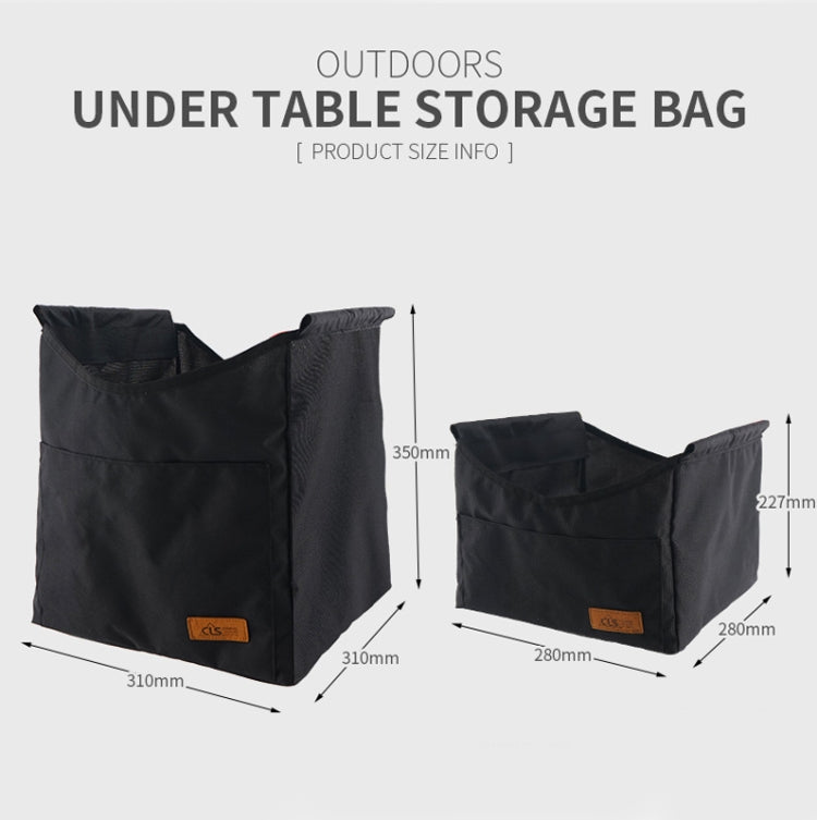 Skorter | CLS Outdoor Folding Picnic Table Storage Hanging Bag Portable Invisible Pocket Storage Hanging Pocket,Style: Table Small + Small Pocket