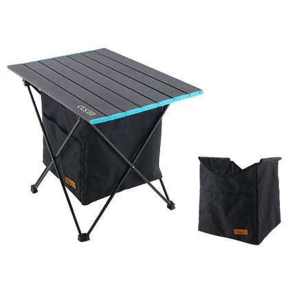 Skorter | CLS Outdoor Folding Picnic Table Storage Hanging Bag Portable Invisible Pocket Storage Hanging Pocket,Style: Table Medium + Large Pocket