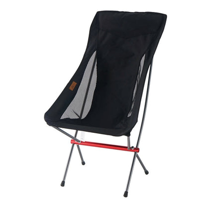 Skorter | CLS Outdoor Folding Chair Heightening Portable Camping Fishing Chair(Black)