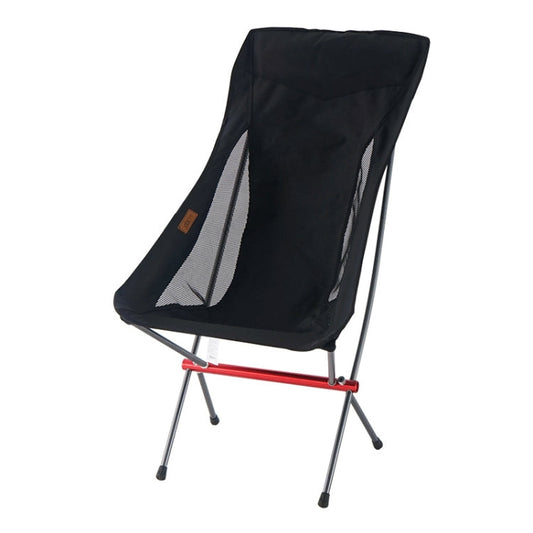 Skorter | CLS Outdoor Folding Chair Heightening Portable Camping Fishing Chair(Black)