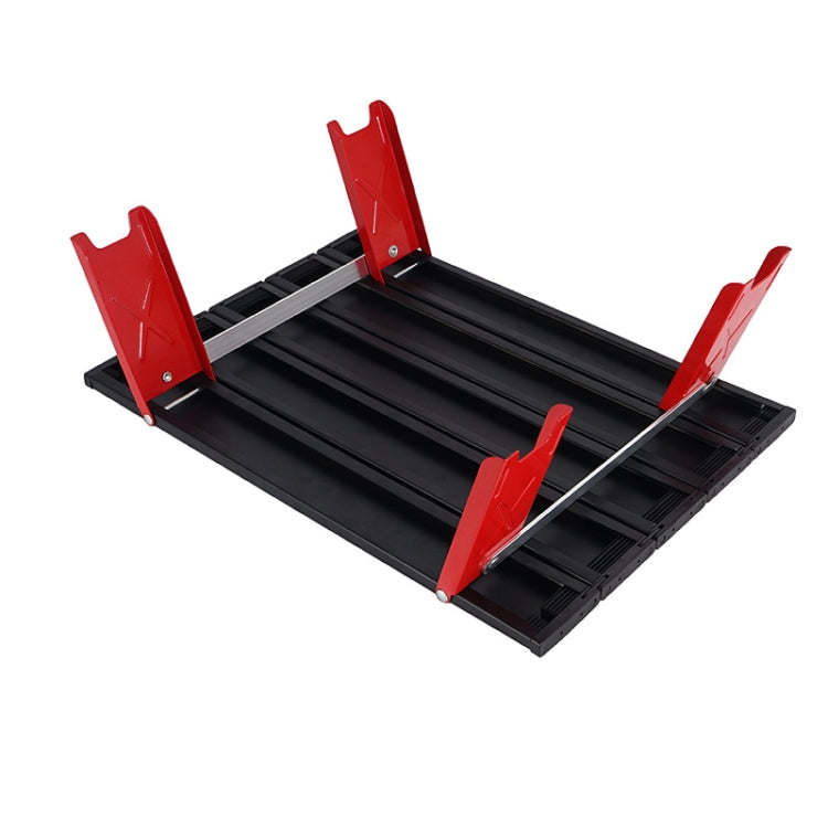 Skorter | CLS Outdoor Mini Folding Table Camping Tent Table Camping Portable Coffee Table(Red)