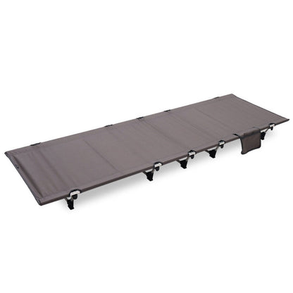 Skorter | CLS Outdoor Lightweight Folding Bed Camping Simple Leisure Bed(Gray)