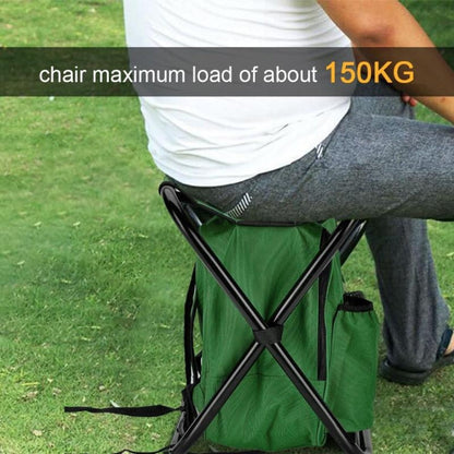 Skorter | Multifunctional Folding Stool Portable Ice Pack Stool Lightweight Outdoor Stool(Blue)