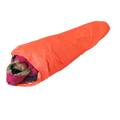 Skorter | Outdoor Hiking Camping Heat-Reflective Thermal Insulation Sleeping Bag Emergency Blanket Mummy 210cm x 83cm