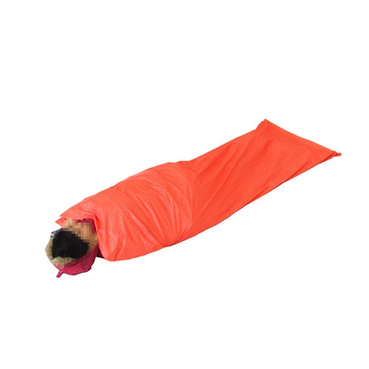 Skorter | Outdoor Hiking Camping Heat-Reflective Thermal Insulation Sleeping Bag Emergency Blanket Single Envelope 200 x 72cm (Silver Gray)