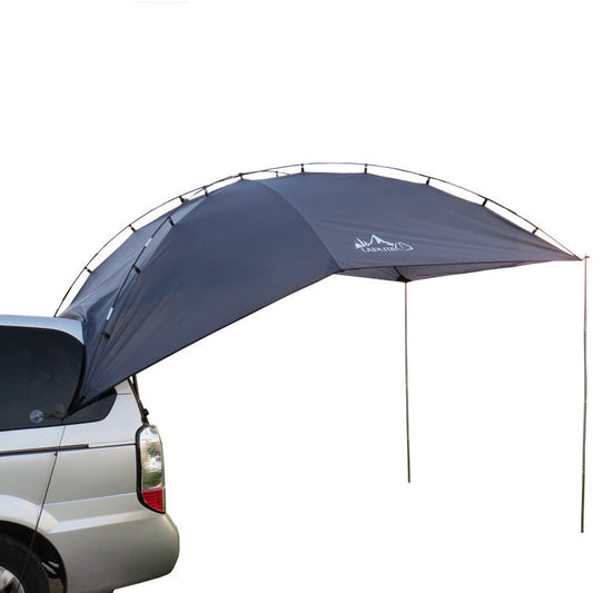 Skorter | LADUTA Outdoor Self-Driving Tour Barbecue Camping Car Side Tent Car Tail Extension Tent Supplies(Grey Blue)
