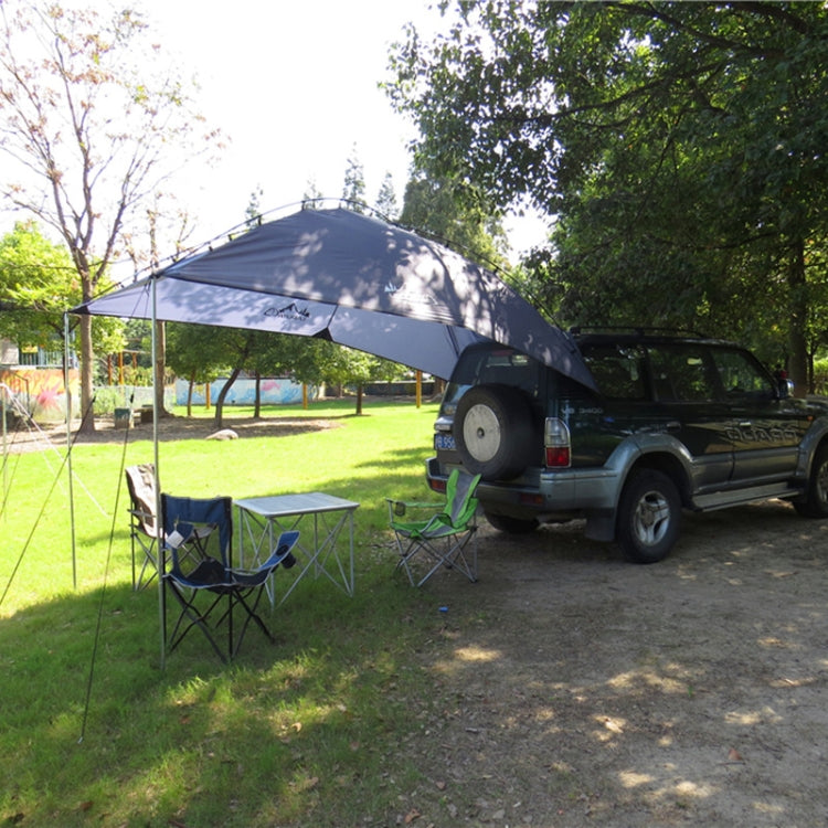 Skorter | LADUTA Outdoor Self-Driving Tour Barbecue Camping Car Side Tent Car Tail Extension Tent Supplies(Grey Blue)