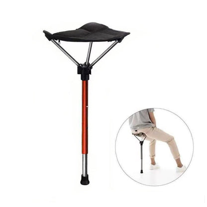 Skorter | Outdoor Folding Stool Portable Queuing Seat Fishing Mazza Telescopic Folding Stool