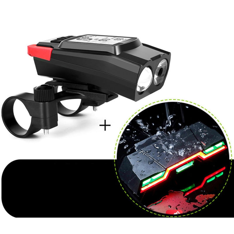 Skorter | 3 In 1 Wireless Bicycle Code Meter Lamp Strong Light Front Light, Colour: Red Upgrade Floating + Tail Light