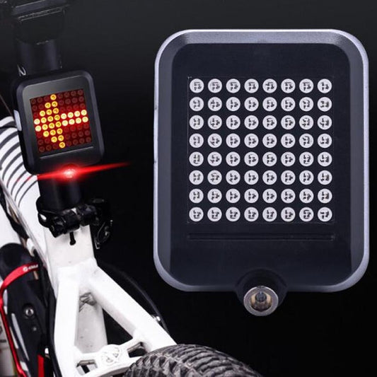 Skorter | Intelligent Steering Brake Tail Light USB Rechargeable Bicycle Light Cycling Warning Safety Light