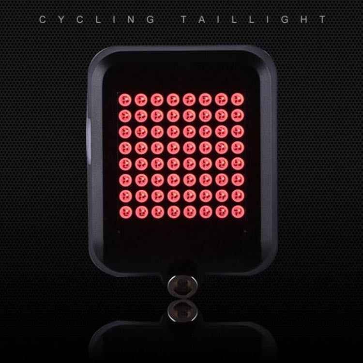 Skorter | Intelligent Steering Brake Tail Light USB Rechargeable Bicycle Light Cycling Warning Safety Light
