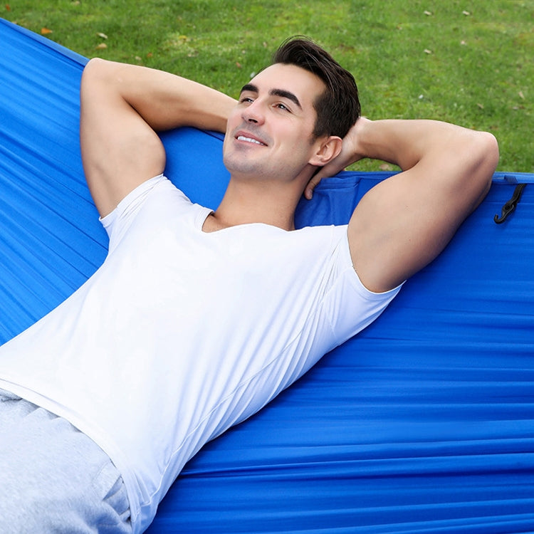 Skorter | Anti-Rollover Automatic Quick-Opening Mosquito Net Hammock Outdoor Camping Double Anti-Mosquito Hammock, Size: 290x140cm(Yellow Black)