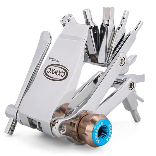 Skorter | CXWXC 16 In 1 Bicycle Repair Combination Tool Multifunctional Mountain Bike Repair Tool