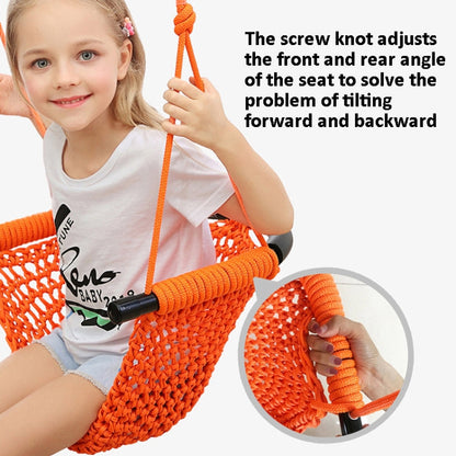 Skorter | Children Swing Family Toys Indoor And Outdoor Garden Hand-Woven Swing Chair Hanging Chair