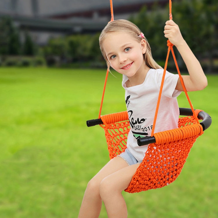 Skorter | Children's Swing Family Toy Indoor And Outdoor Garden Handwoven Swing Chair Hanging Chair